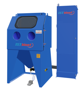 ECAB Series – Semi-Industrial Sandblasting Cabinets with Media Reclaimer