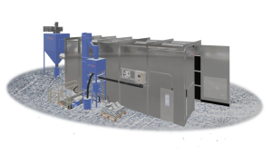 Mechanical Recovery System – Screw Conveyor and Bucket Elevator